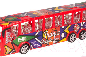 Автобус игрушечный Huada Француз / 1700636-WJ950-53A