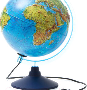 Глобус Globen Двойная карта рельефный с подсветкой / Ке022500195