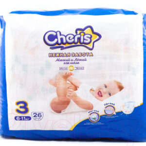 Подгузники детские Cheris 3 М 6-11кг / 6063268