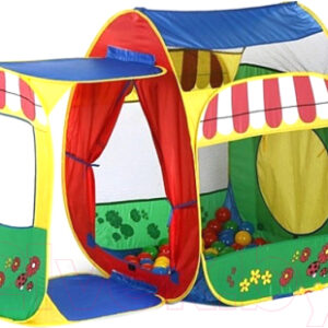 Детская игровая палатка Calida Домик с пристройкой 679